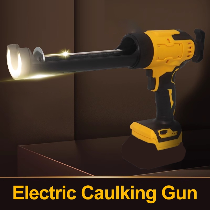 Power Tools Dewalt - ปืนยิงกาวไฟฟ้าสำหรับแบตเตอรี่ Dewalt 21V ปูนซีเมนต์ ปรับความเร็วได้ 6