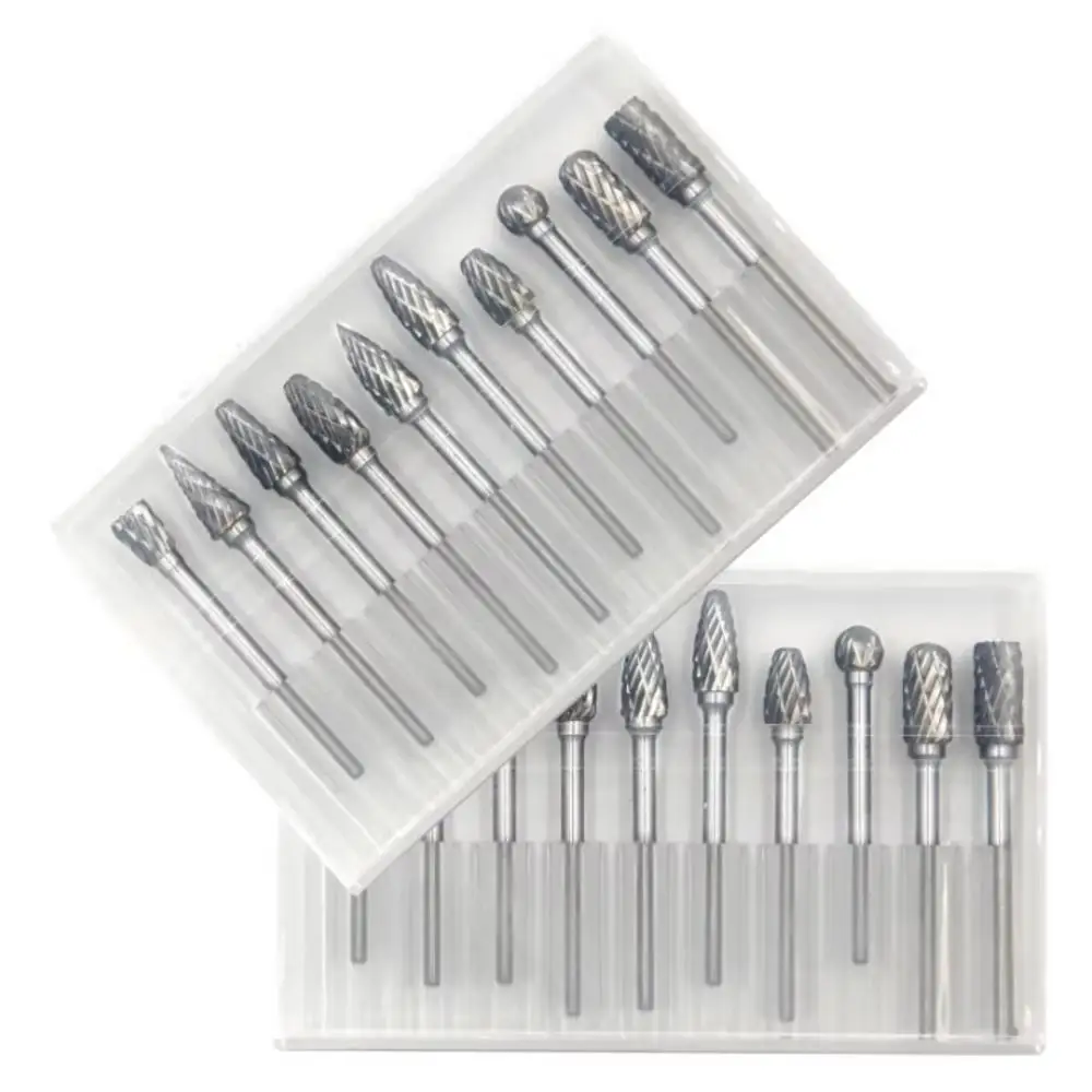 Rotary Tool Kit - ชุดดอกสว่านคาร์ไบด์ 10 ชิ้น ขนาด 3 มม.