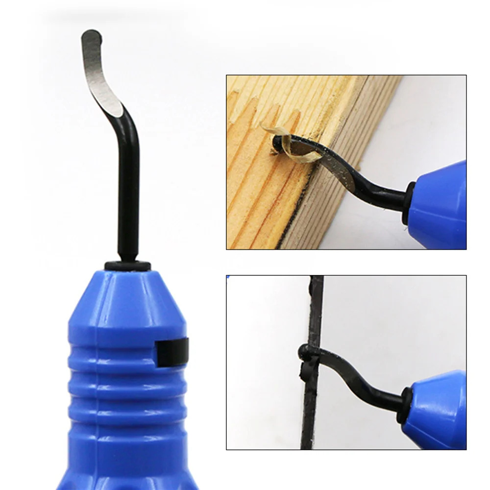 Rotary Tool Kit - ใบมีดเหล็กความเร็วสูงชุดเครื่องมือขัดสําหรับโลหะเรซิ่น 3D พิมพ์ขอบพลาสติก PVC ท่อทองแดง -