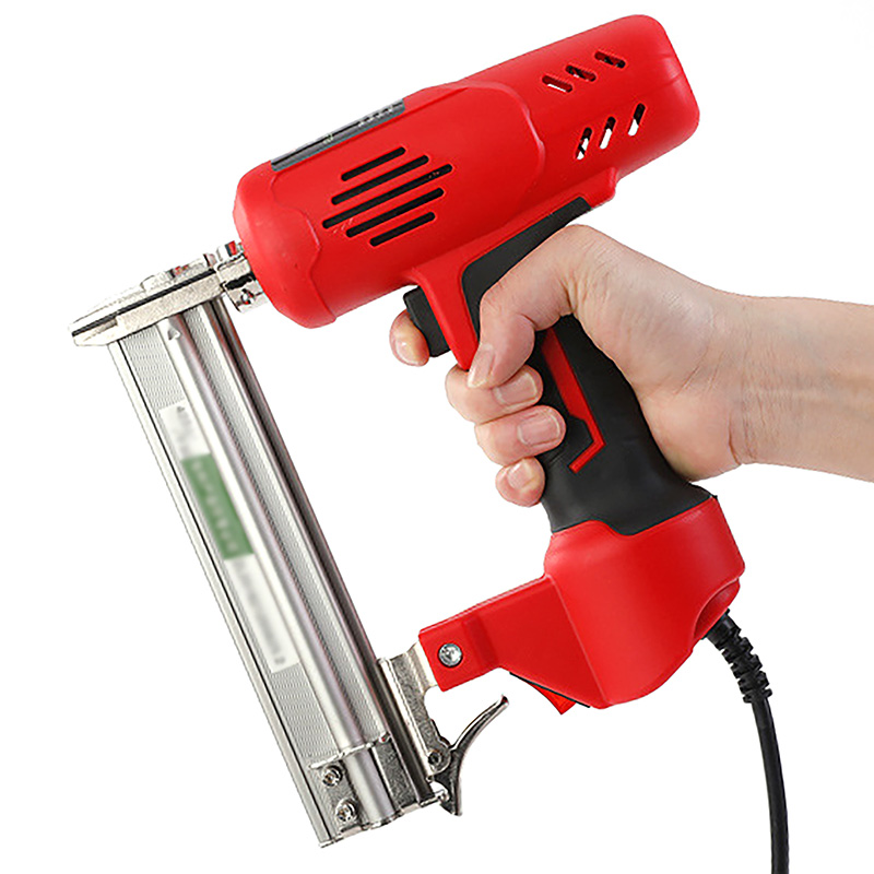 Staple Gun Electric - คุณภาพสูงปืนเล็บไฟฟ้า 2600W DIY เฟอร์นิเจอร์กรอบไม้ F30 เล็บคว้าเย็บกระดาษปืนเล็บไฟฟ้างานไม้บ้านเครื่องมือ