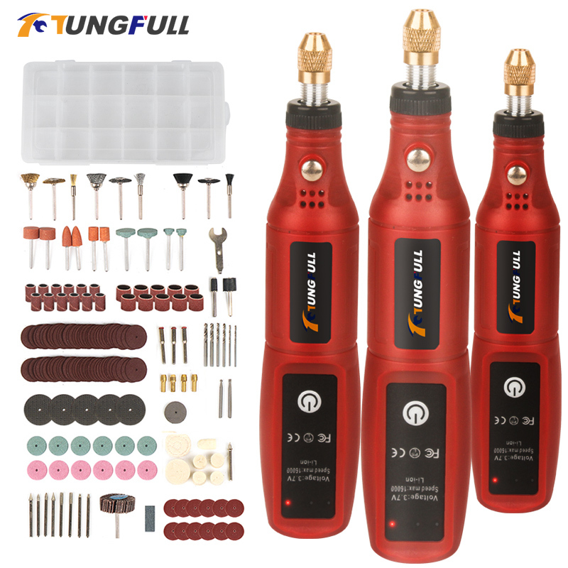 USB สว่านไร้สายเครื่องมือโรตาร - Power Tools Ingco บทวิจารณ์และราคา