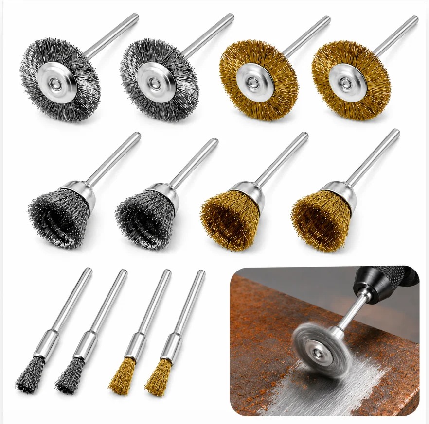 ชุดแปรงขัดโลหะ 12 ชิ้น แปรงลวด - Rotary Tool Kit บทวิจารณ์และราคา