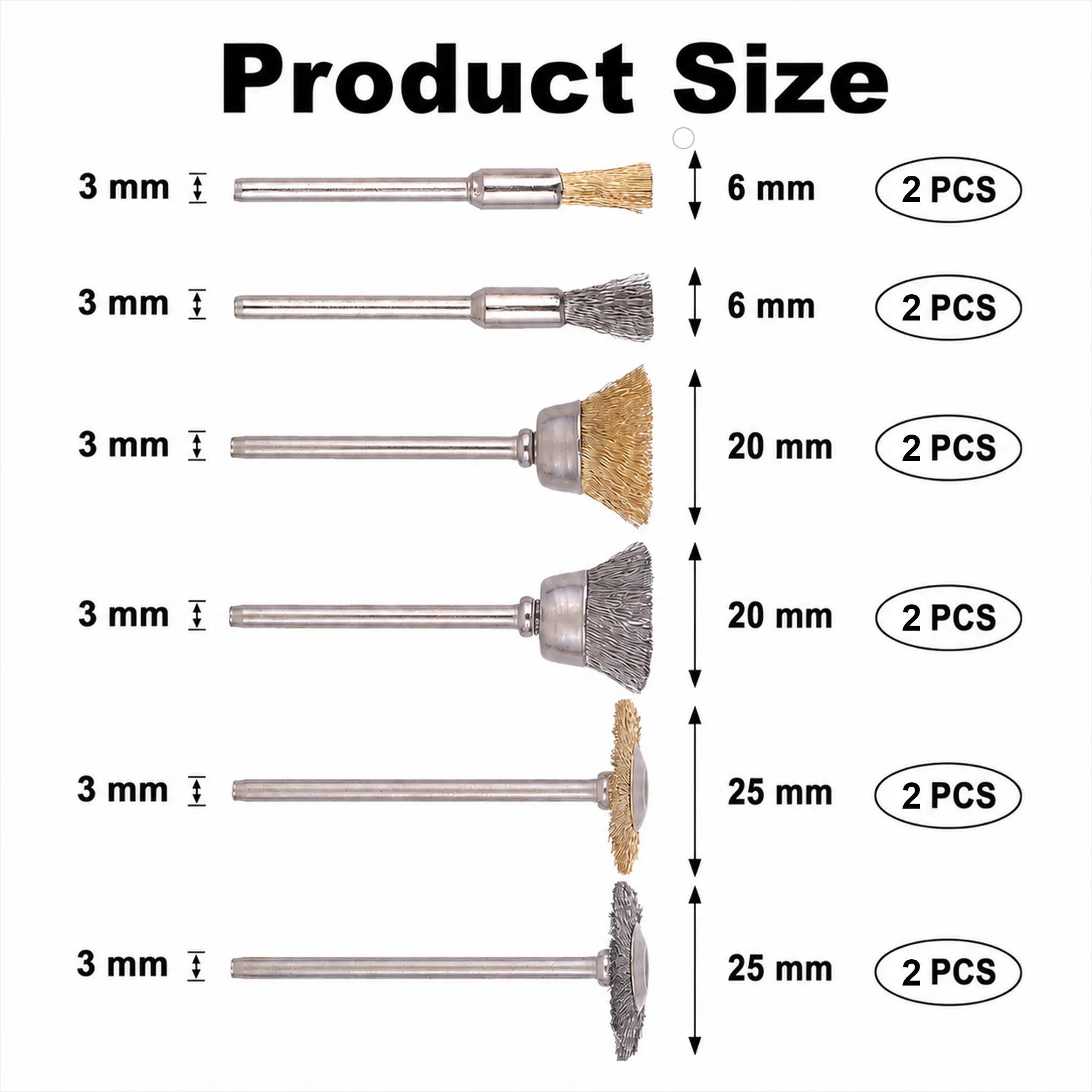 ชุดแปรงขัดโลหะ 12 ชิ้น แปรงลวด - Rotary Tool Kit บทวิจารณ์และราคา