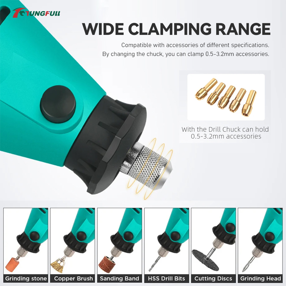 ชุดเครื่องเจียรไฟฟ้าขนาดเล็ก T - Rotary Tool Kit บทวิจารณ์และราคา