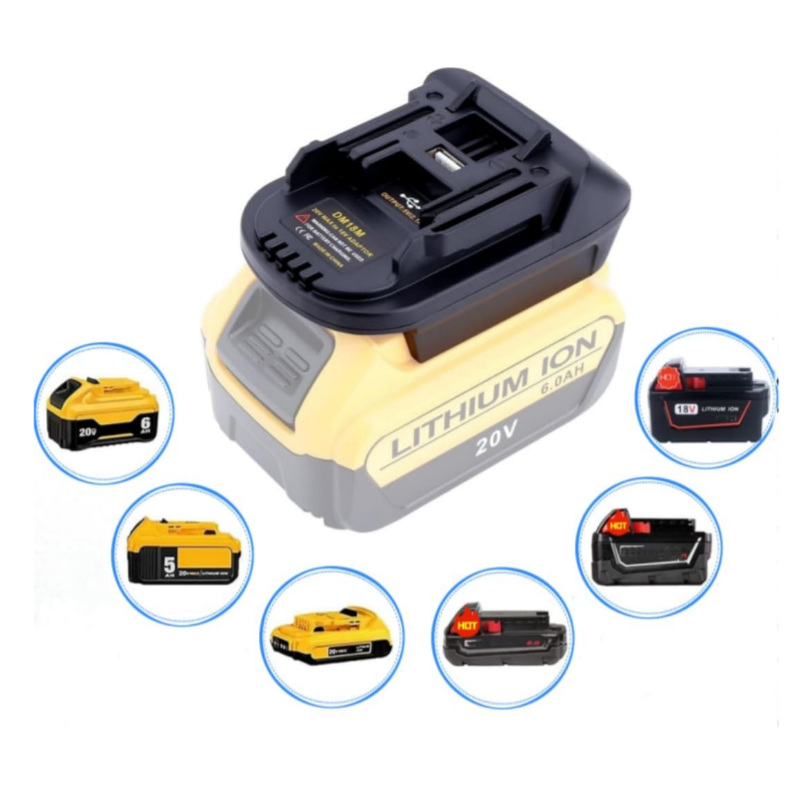 DM18M แบตเตอรี่ลิเธียมอะแดปเตอ - Power Tools Dewalt บทวิจารณ์และราคา