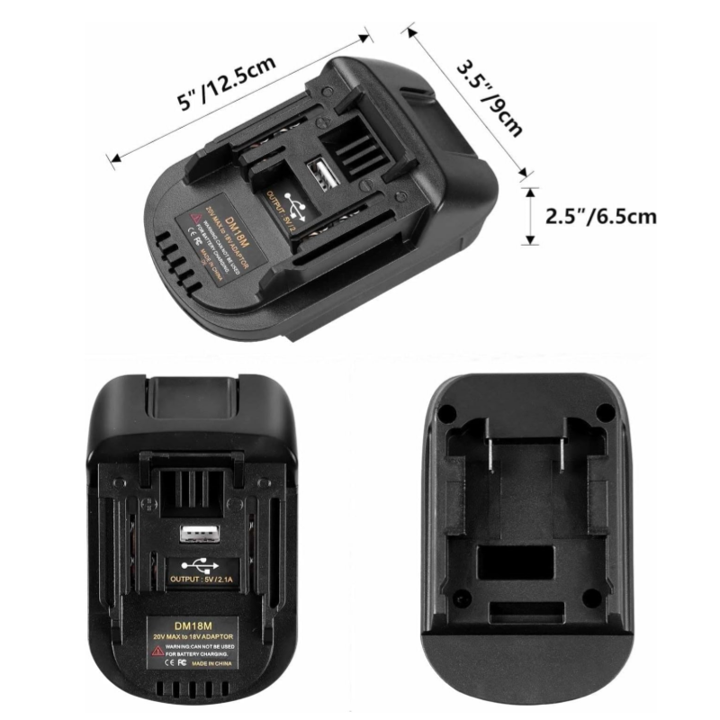 DM18M แบตเตอรี่ลิเธียมอะแดปเตอ - Power Tools Dewalt บทวิจารณ์และราคา