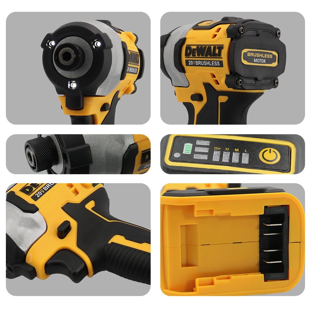 ดีวอลท์ DCF850 ไขควงไฟฟ้าไร้สา - Power Tools Ingco บทวิจารณ์และราคา