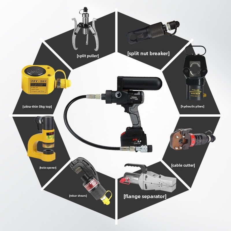 ชุดเครื่องมือแรงดันสูงไร้สายแบ - Power Tools Hydraulic บทวิจารณ์และราคา