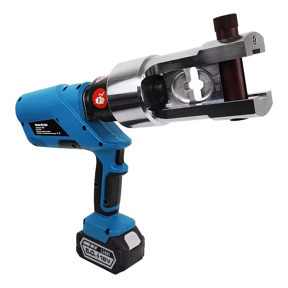คีมไฮดรอลิกที่ใช้แบตเตอรี่ EZ- - Power Tools Hydraulic บทวิจารณ์และราคา