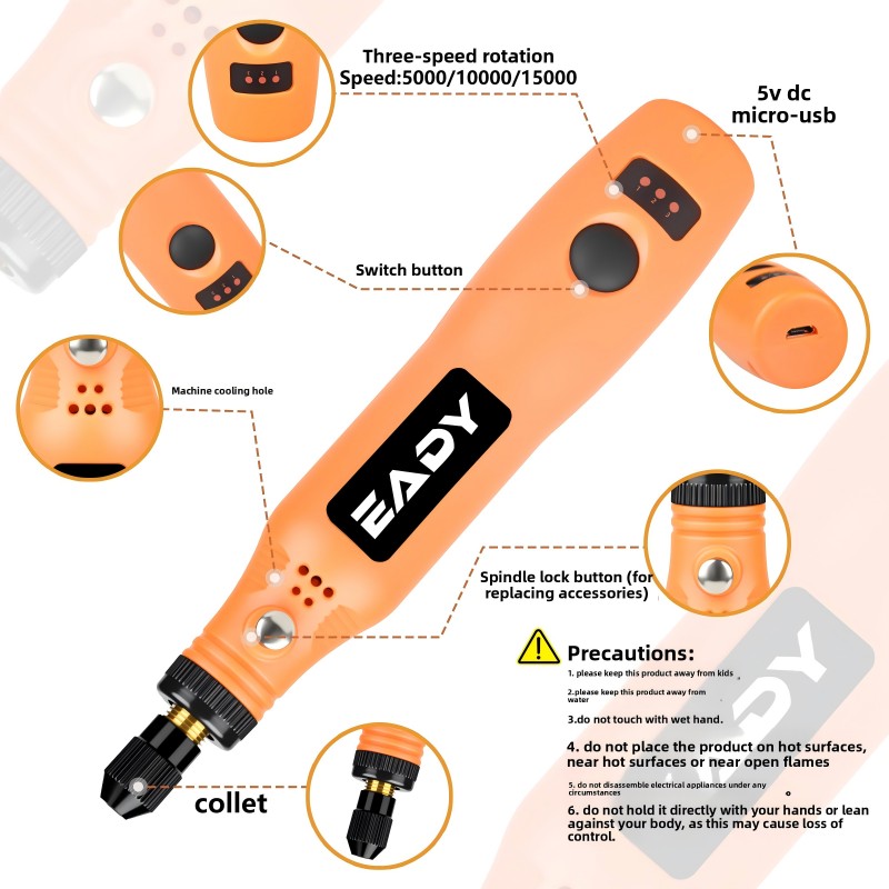 ชุดเครื่องมือโรตารี่ไร้สายแบบ  - Rotary Tool Kit บทวิจารณ์และราคา