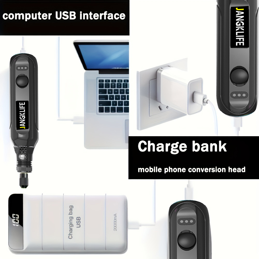 JANGKLIFE USB ชุดเครื่องมือโรต - Power Tools Ingco บทวิจารณ์และราคา