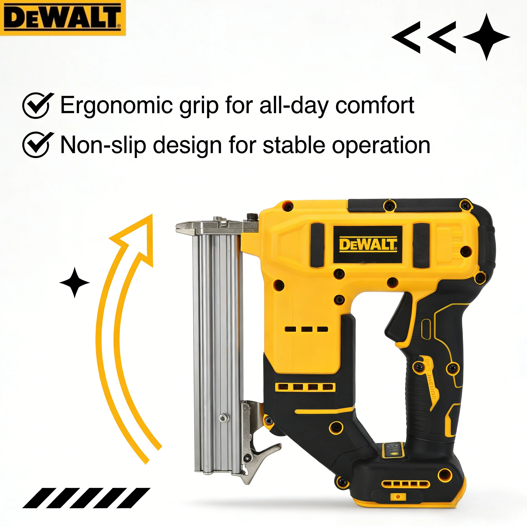 ปืนยิงตะปูไร้สาย DEWALT Compac - Staple Gun Electric บทวิจารณ์และราคา