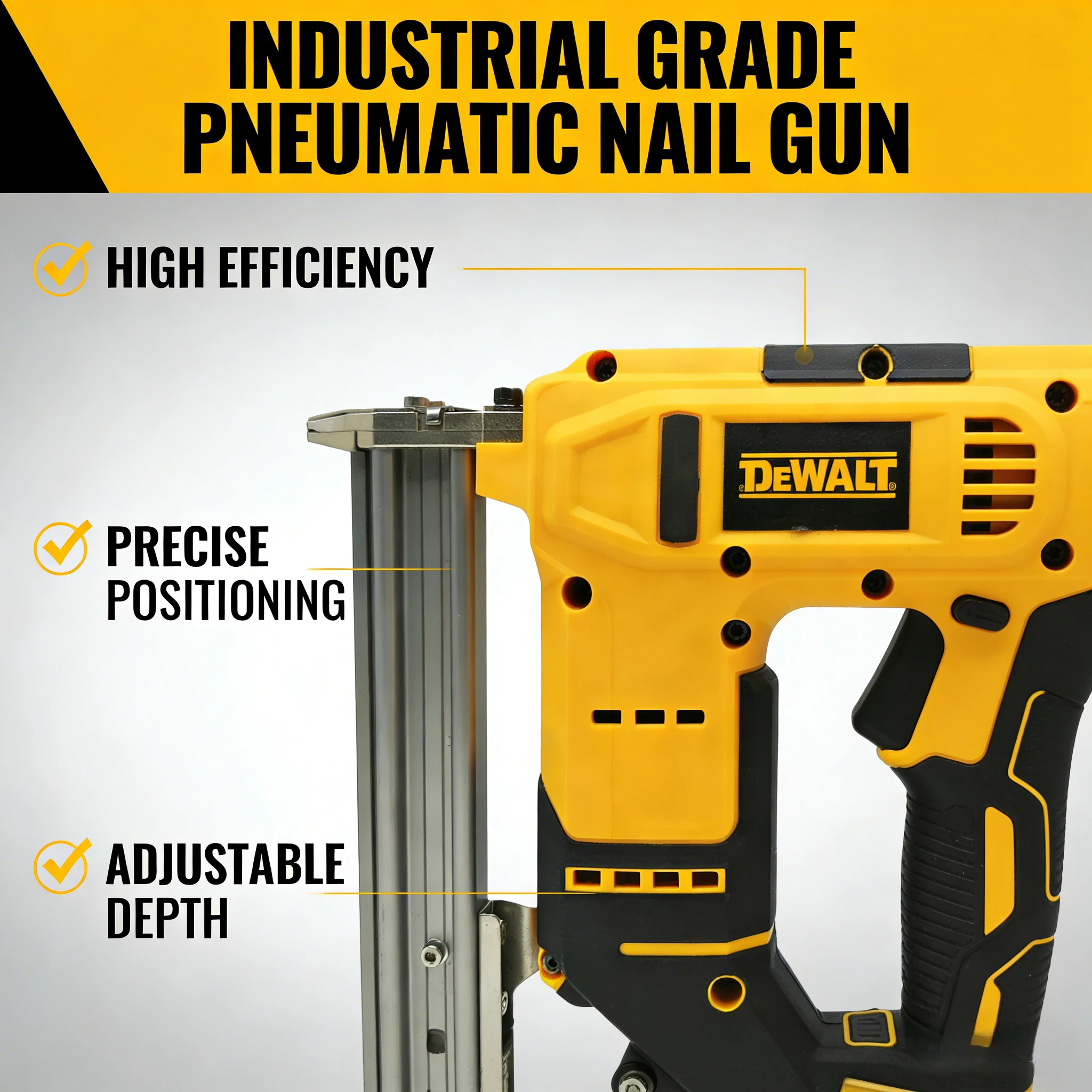 ปืนยิงตะปูไร้สาย DEWALT Compac - Staple Gun Electric บทวิจารณ์และราคา