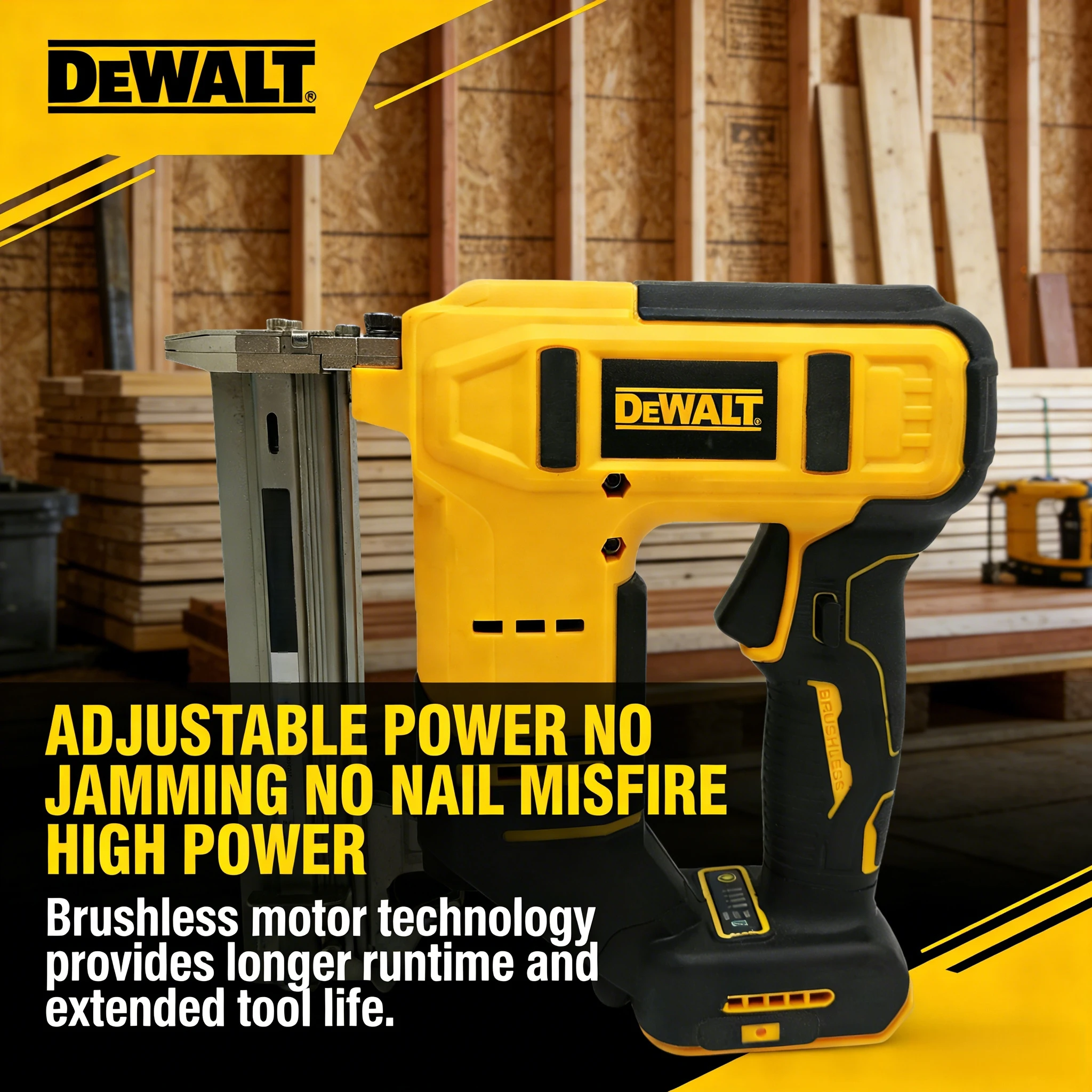 ปืนยิงตะปูไร้สาย DEWALT Compac - Staple Gun Electric บทวิจารณ์และราคา