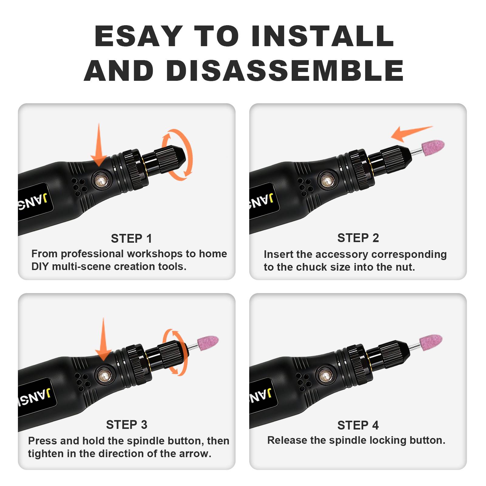 JANGKLIFE USB ชุดเครื่องมือโรต - Power Tools Ingco บทวิจารณ์และราคา