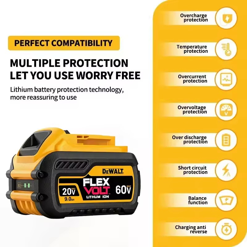 แบตเตอรี่ DeWALT แท้ 100% 20V/ - Power Tools Dewalt บทวิจารณ์และราคา