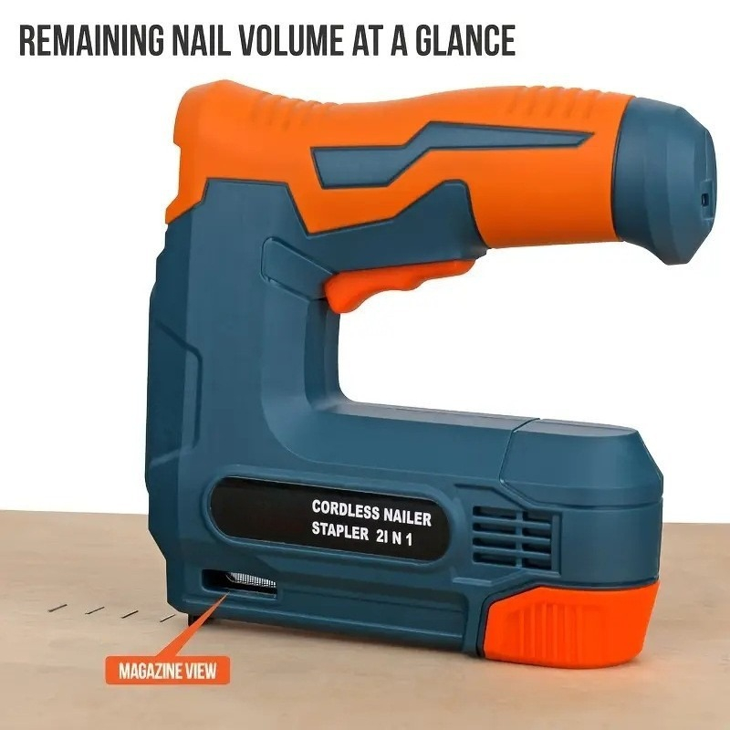 ปืนยิงตะปูไร้สายลิเธียมไอออนรุ - Staple Gun Electric บทวิจารณ์และราคา