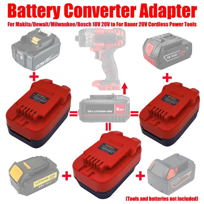อะแดปเตอร์แบตเตอรี่ ALASICKA M - Power Tools Dewalt บทวิจารณ์และราคา