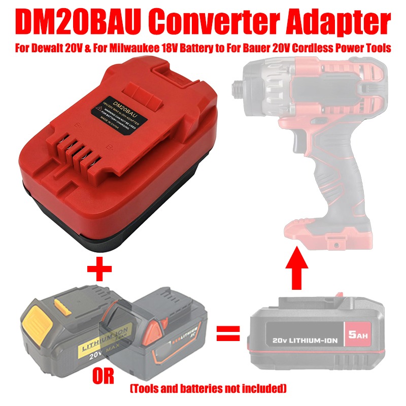อะแดปเตอร์แบตเตอรี่ ALASICKA M - Power Tools Dewalt บทวิจารณ์และราคา