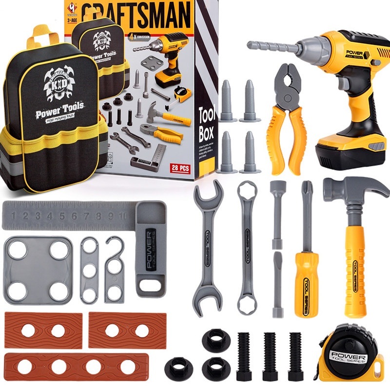ชุดเครื่องมือไฟฟ้าจำลอง ชุดของ - Power Tools Hazard บทวิจารณ์และราคา