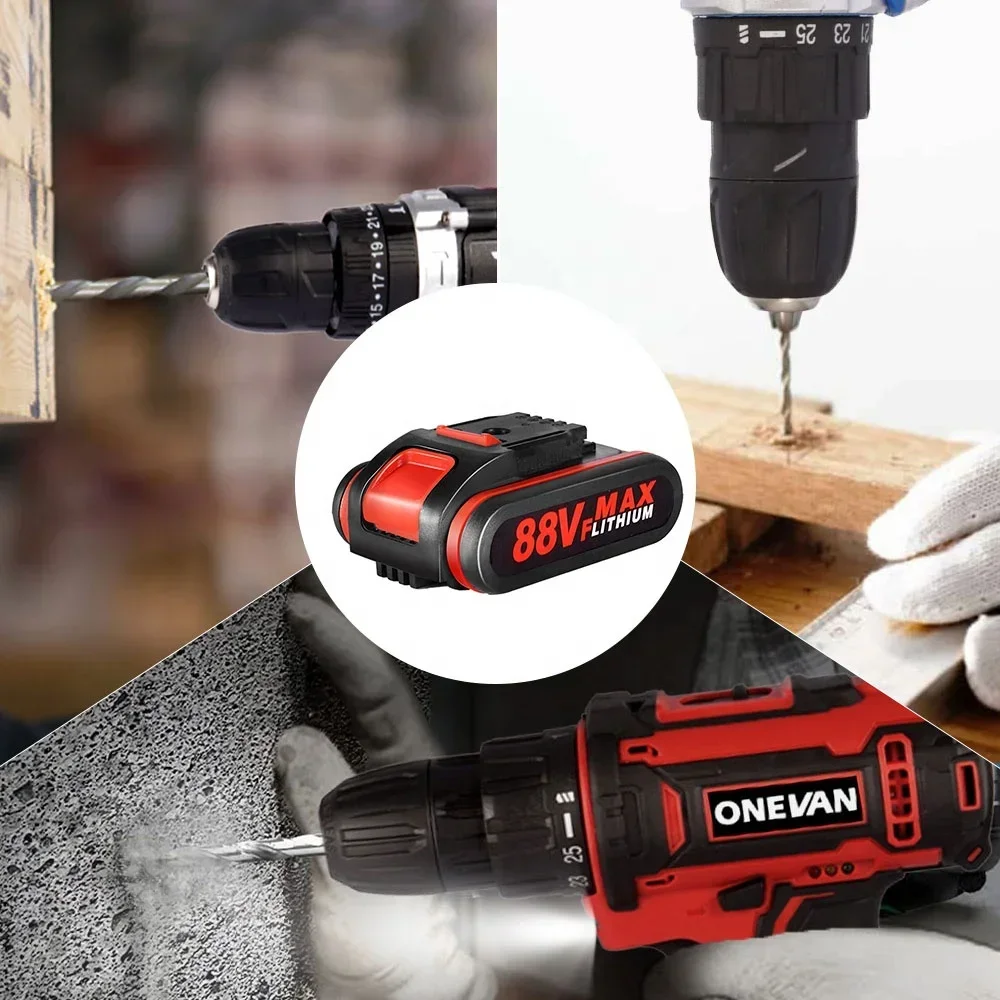 88VF แบตเตอรี่สําหรับสว่านกระแ - Power Tools Router บทวิจารณ์และราคา