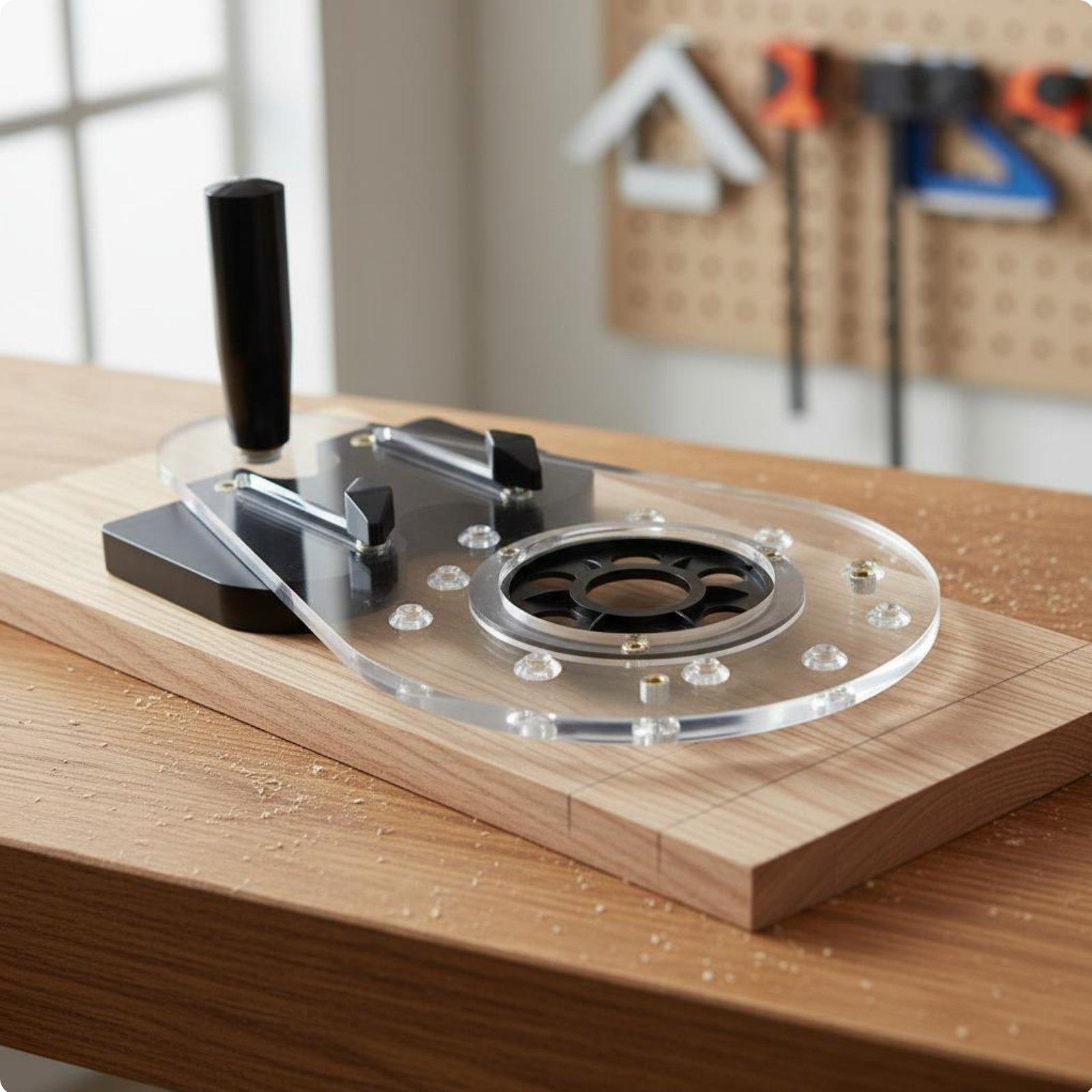 แผ่นฐานเราเตอร์ อุปกรณ์เสริมเค - Power Tools Router บทวิจารณ์และราคา