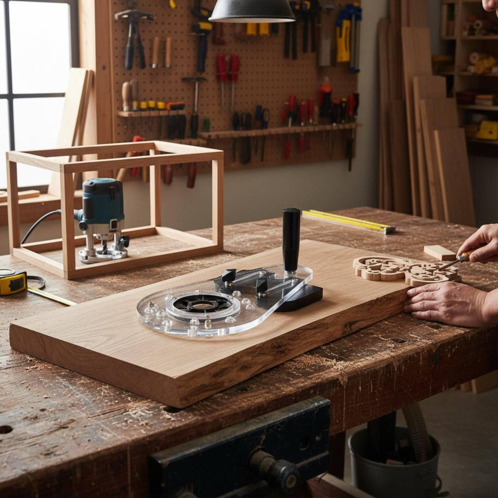 แผ่นฐานเราเตอร์ อุปกรณ์เสริมเค - Power Tools Router บทวิจารณ์และราคา