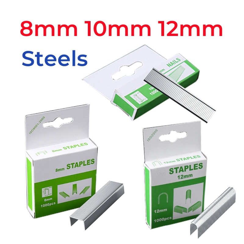ลวดเย็บกระดาษ8มม. 10มม. 12มม.  - Staple Gun Electric บทวิจารณ์และราคา