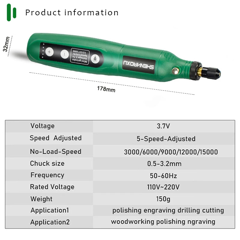 ไฟฟ้าเครื่องบดไร้สายสว่านโรตาร - Power Tools Ingco บทวิจารณ์และราคา