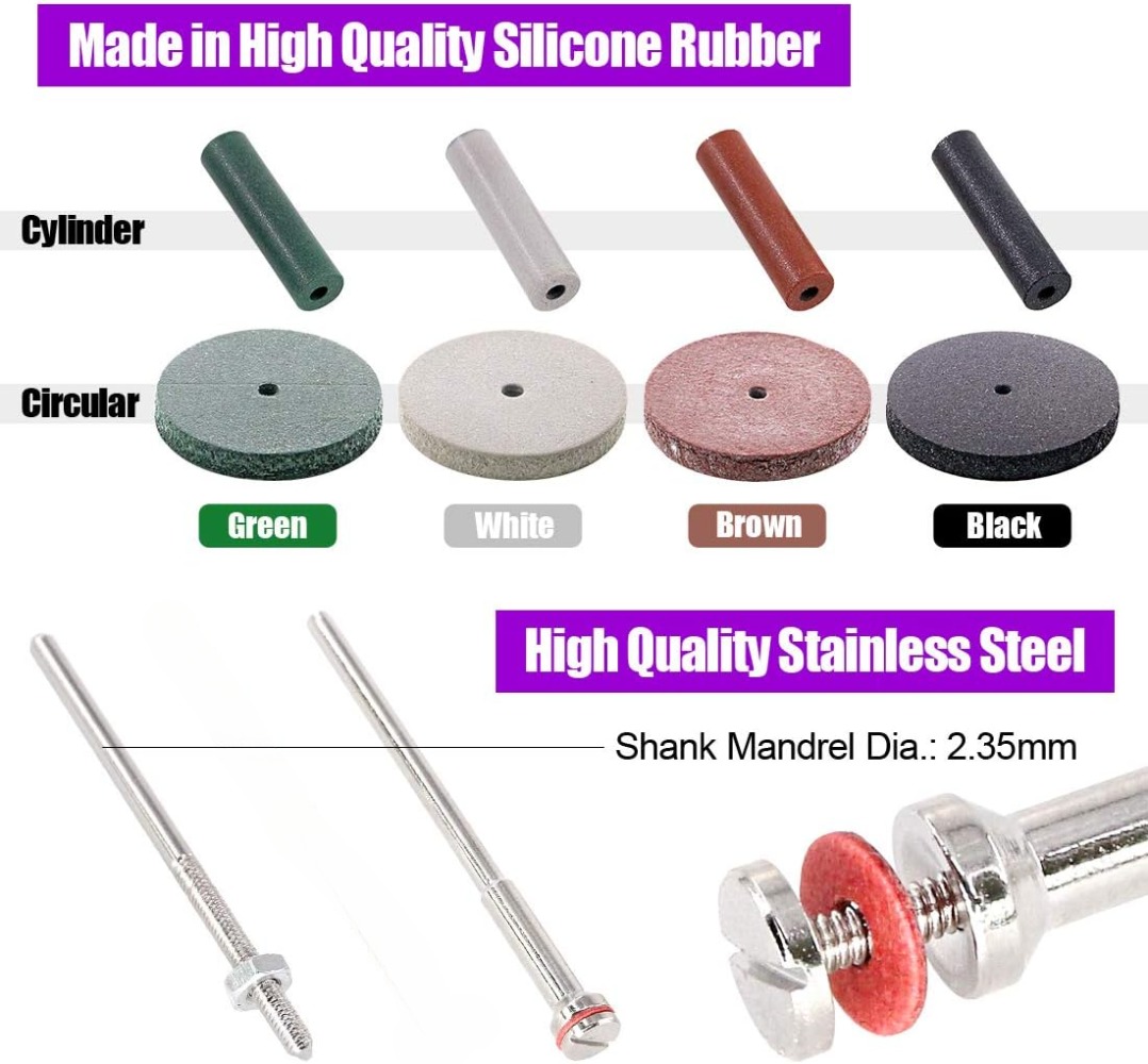 42 ชิ้นล้อขัดชุด 40 ชิ้น Lab ค - Rotary Tool Kit บทวิจารณ์และราคา