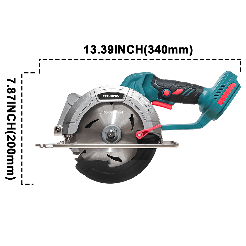 PATUOPRO 6 นิ้วBrushlessเลื่อย - Power Tools Ingco บทวิจารณ์และราคา