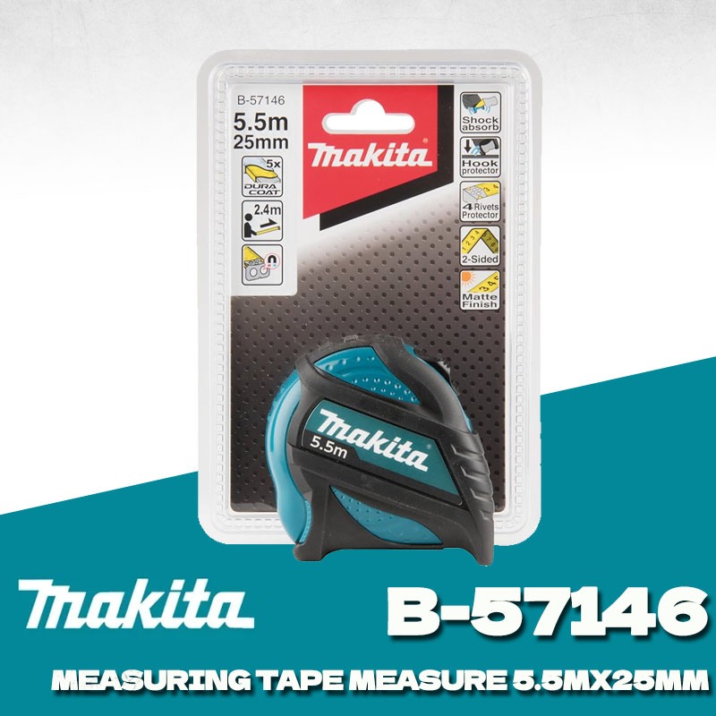 มาคิต้า B-57146 เทปวัดระยะ 5.5 - Stanley Tape 25Ft บทวิจารณ์และราคา